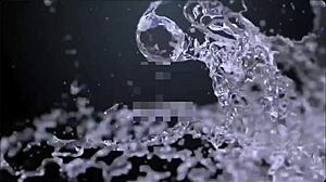 Japanese milf brings home for kitchen creampie sex.