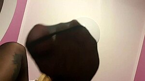 i turned her into a footstool, lowering her below the floor for bdsm play