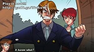 I'm in a gay harem with big cocks.