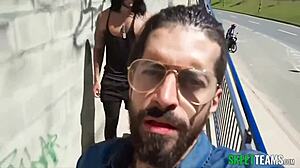 yo latina, ready to get wild outdoors for some quick cash?