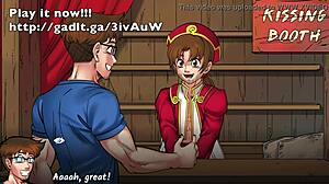 I'm in a gay harem with big cocks.