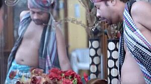 Indian Babe In Exotic Striptease Performance