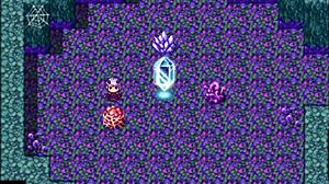 in the cave, female demon king rescues sage for revenge