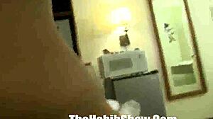 Watch this redboned latina get fucked hard by a hairy pakistani guy!