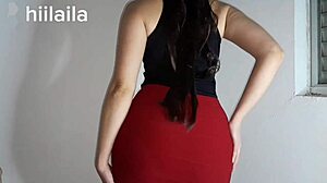 Latina Quickie with Husband and Girlfriend in Morning Ass Play