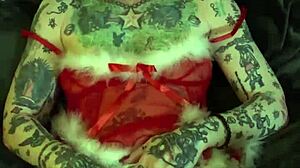 milf on the shelf xmas solo orgasm