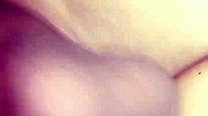 Wife Bent Over in Doggystyle Position