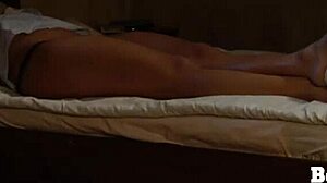 slave masturbates to orgasm with mistress's panties