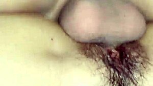 Wife Bent Over in Doggystyle Position