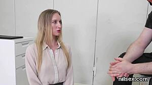 Wicked kitten dragged to anus asylum for BRUTAL treatment.