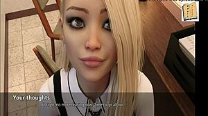 i had office fum with sexy blonde cheerleader in wvm 46, she was so hot