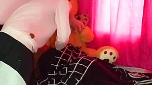 Stepsister Very Horny When She Wakes Up