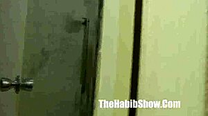 Watch this redboned latina get fucked hard by a hairy pakistani guy!