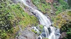 Estefii the Slut Gives Public Blowjob in the Mountains