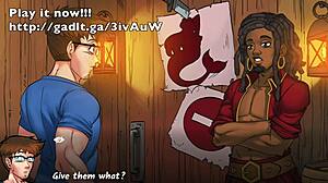 I'm in a gay harem with big cocks.