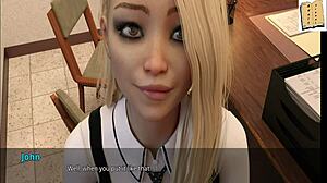 i had office fum with sexy blonde cheerleader in wvm 46, she was so hot