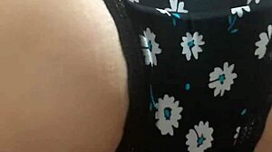 Panty Dreams with Black Panties Teasing