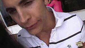 Hey, that fake audition led to a hot threesome for the brunette babe!