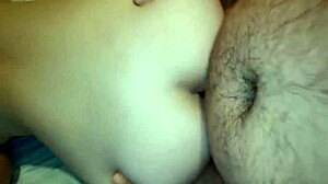 My wife takes a real cock in her ass deeply