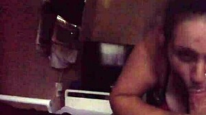 Intense Blowjob Leads to Cum in Mouth from POV View