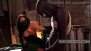 anal with horny venom parody