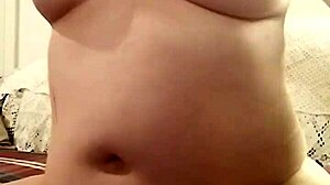 In a therapy session, the BBW patient indulges in fingering and masturbation with ripped clothes