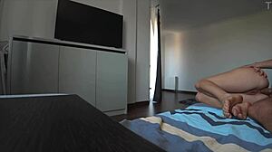 Cheating Wife With Builder While Husband Is Away