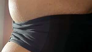 Panty Dreams with Black Panties Teasing