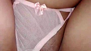 they fuck me with panties aside and my big latin ass in real homemade video