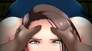 She Forgot The Game For An Xxx Blowjob In 3D Cartoon