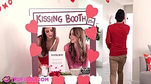 cash for kisses on valentines day?