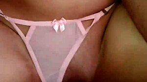 they fuck me with panties aside and my big latin ass in real homemade video