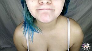 Mouth fetish i paint my lips with lipstick