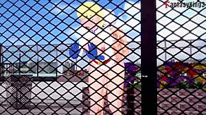 Power Girl Fucking Two Super Men Fantasy