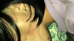 Stepfather Sneaks to Stepdaughter at Night for Secret Encounter