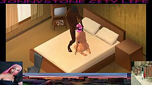 Jonnystone Drops Flip And Fucks Dip In 3D Cartoon