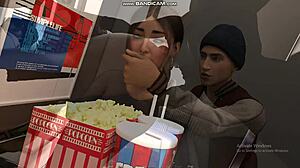 What's the Office Game? Big Boobs Girl Fucking Her Boyfriend!