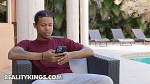 Mackenzie Mace rides Lil D hard. She savors every cum drop on her pussy.