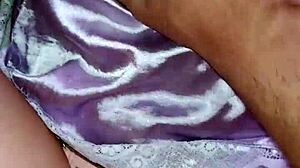 they fuck me with panties aside and my big latin ass in real homemade video