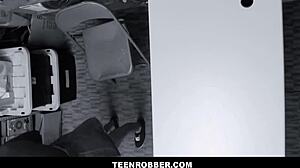 Skinny Teen Makes Sex Deal!