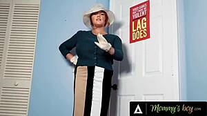 Redhead Stepmom Craves Your Dick In Lingerie