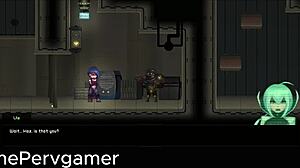 Futuro Frags Hentai Cap1, big tits and monster cock anal.