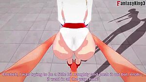 Power Girl Fucking Two Super Men Fantasy