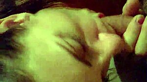 christal1 sucking cock in blowjob scene