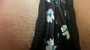 Panty Dreams with Black Panties Teasing