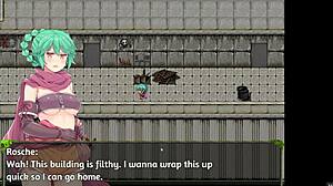 Explorers of the abyss rpg hentai game ep 3 the thief is begging for a huge dirty dick while recorded