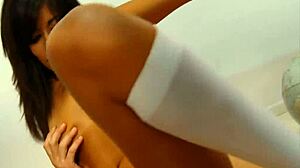 Sloppy blowjobs from extra small teens