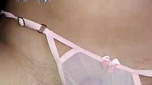 they fuck me with panties aside and my big latin ass in real homemade video