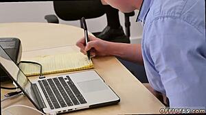 Straight Guys' Feet Worshiped by Fags on Pantsless Friday