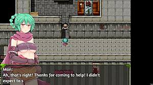 Explorers of the abyss rpg hentai game ep 3 the thief is begging for a huge dirty dick while recorded